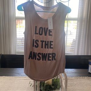 4/$10 Brown boutique tank